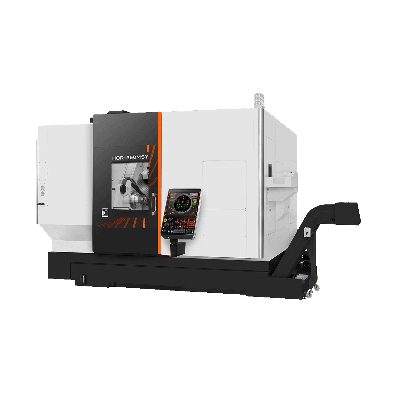 Máy tiện CNC HQR 2 đài dao / 2 trục chính trung tâm gia công tiện